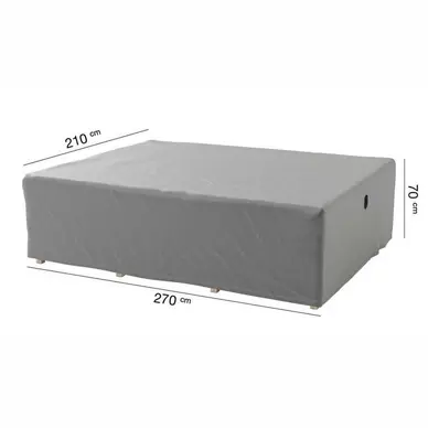 AquaShield Loungesethoes Grey (270 x 210 x 70 cm)